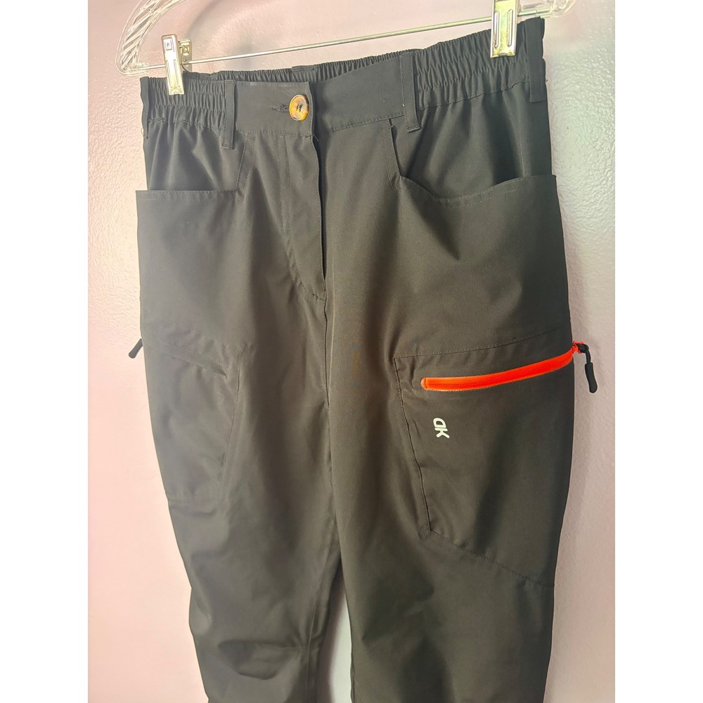 Little‎ Donkey Andy Womens Hiking Pants Black Size M Elastic Waist Cargo Outdoor - Picture 2 of 9